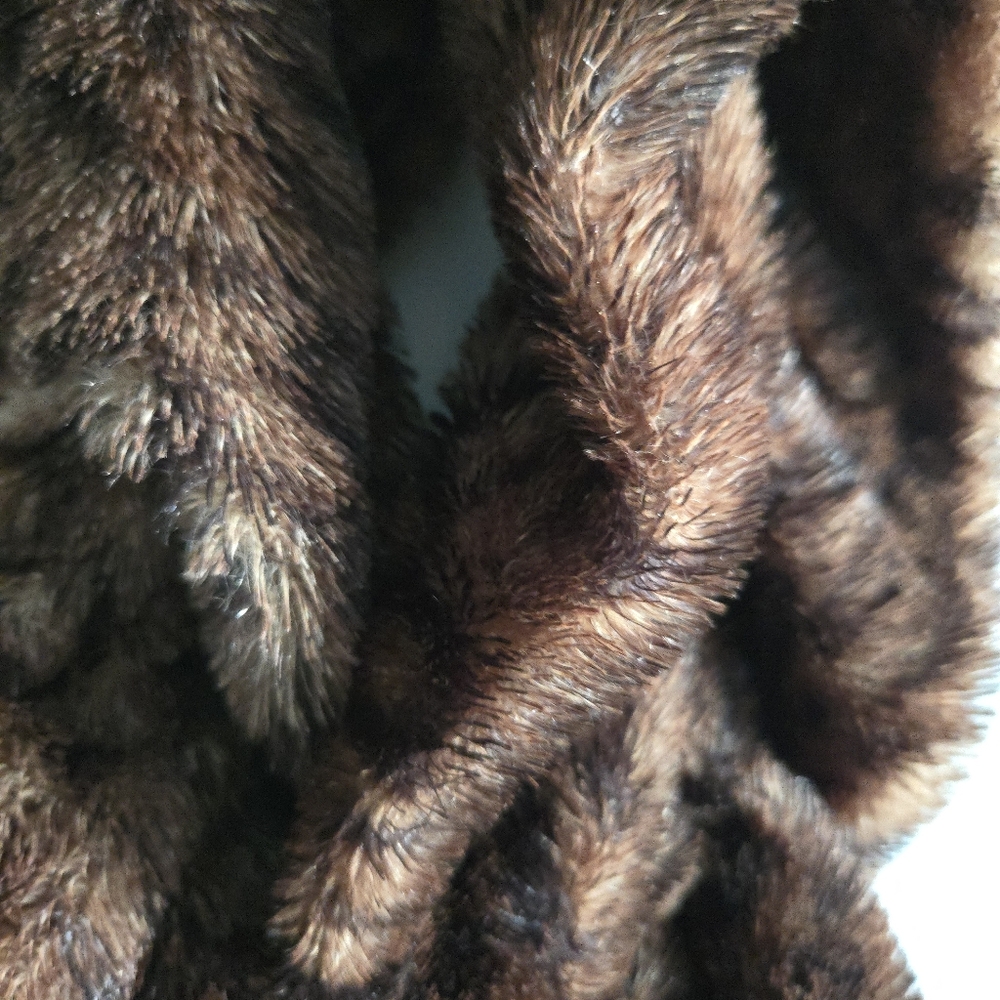 Scrunchy Faux Fur Scarf